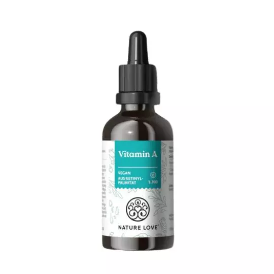 complément vitamine a en gouttes – 50ml nature love